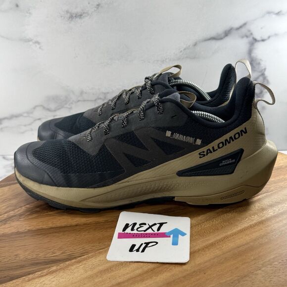 Men’s size 11-Salomon Elixir Activ Outdoor Trail Hiking Running Navy Blue Shoes - Picture 1 of 9